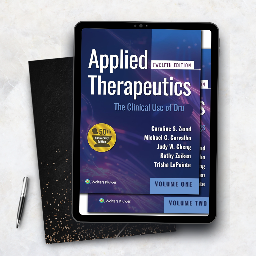 Applied Therapeutics The Clinical Use of Dru (Koda Kimble and Youngs Applied Therapeutics) – Twelfth, North American Edition